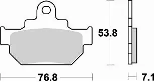Fabrieksprijs BRAKING - 817 SM1 - Brake Pads - Semi Metallic
