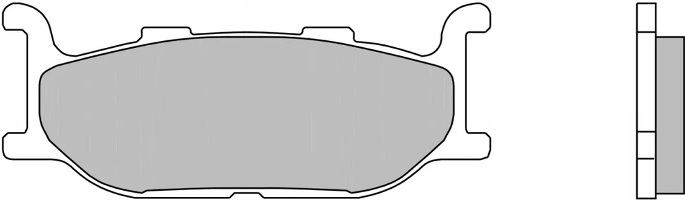 Tijdelijk Beschikbaar BREMBO - 07YA2709 - Brake Pads - Organisch en Geschikt voor Yamaha