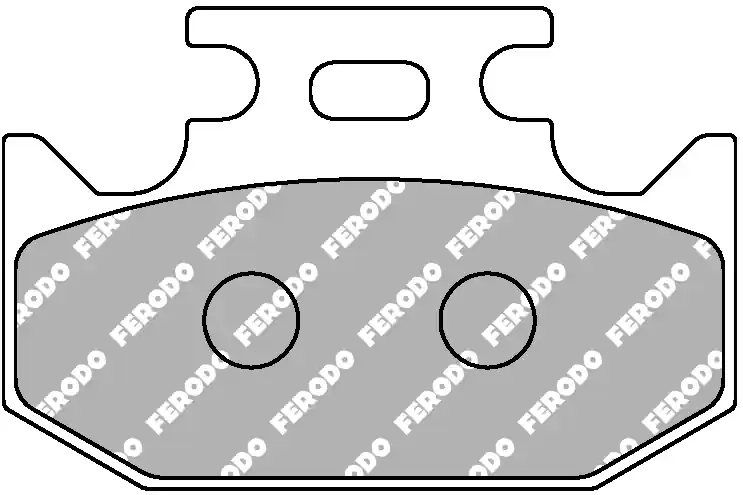 Actieprijs FERODO - FDB659EF - Brake Pads - Organic