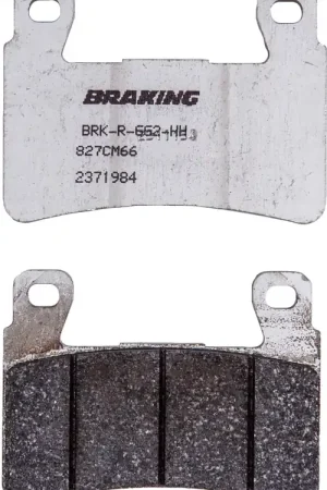 Veilige Betaling BRAKING - 827 CM66 - Brake Pads - Semi Metallic