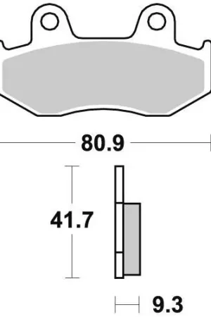 BRAKING - 940 CM44 - Brake Pads - Sintered Flitsaanbieding