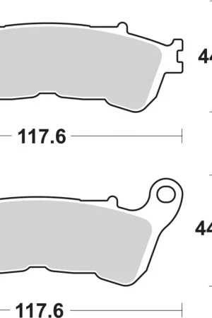 Gereduceerde Prijs SBS - 192HF - Brake Pads - Organic - Street
