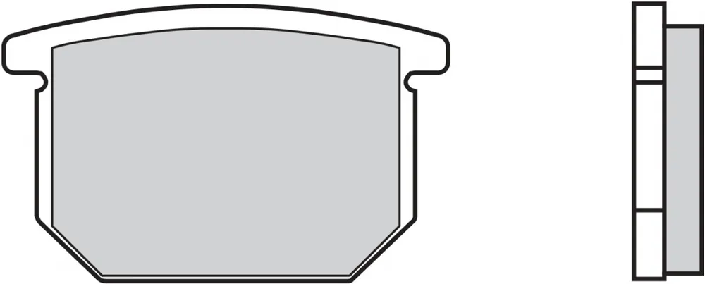 Finale Uitverkoop BREMBO - 07SU0412 - Brake Pads - Organic Genuine