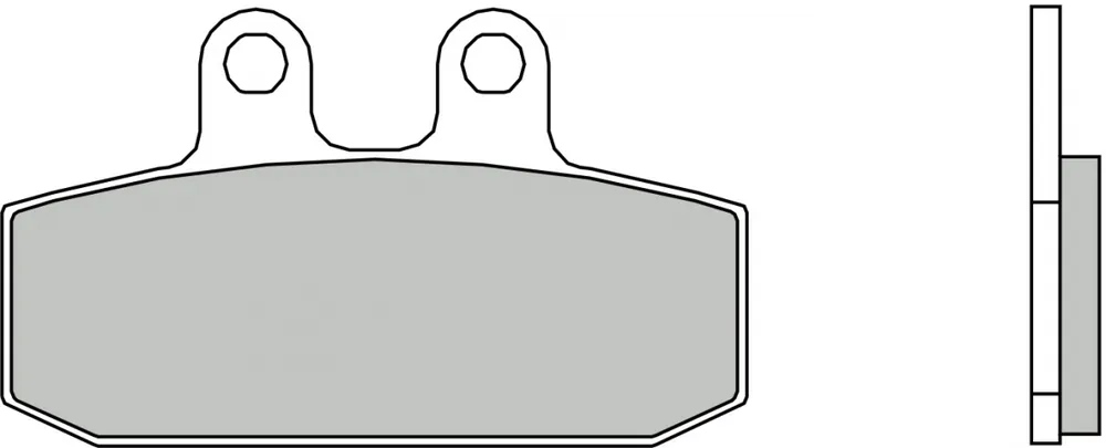 BREMBO - 07GR13CC - Brake Pads - Organisch - STREET Dagaanbieding