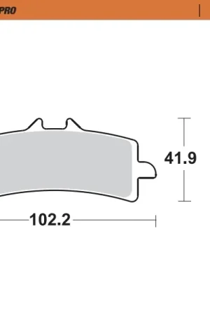 MOTO MASTER - 407001 - Brake Pads - Sinter Bestseller