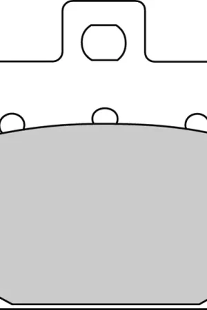 Flitsaanbieding FERODO - FDB2095EF - Brake Pads - Organic - STREET