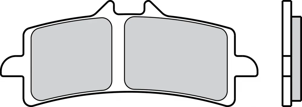 Authentiek BREMBO - 07BB37SA - Brake Pads - Sinter - STREET