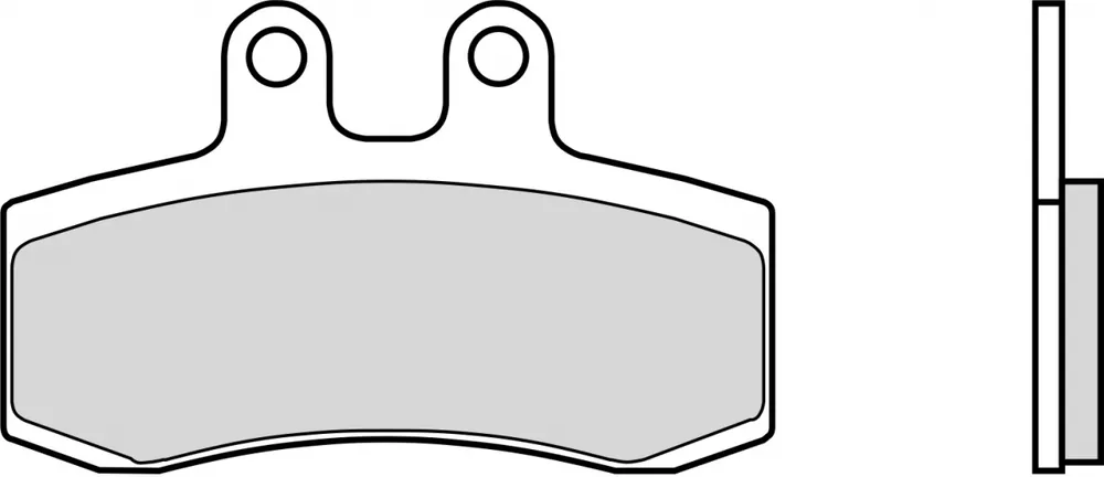 BREMBO - 07GR2106 - Brake Pads - Organic Genuine Koopje