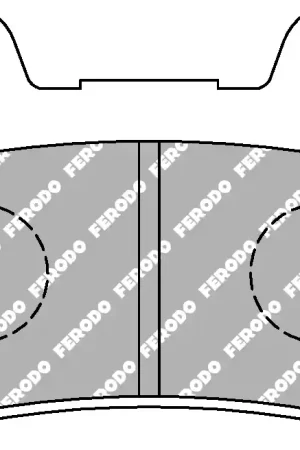 Express Levering FERODO - FDB637P - Brake Pads - Organic Street