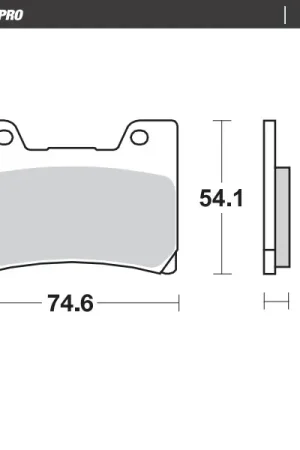 MOTO MASTER - 411204 - Brake Pads - Ceramic Street Actieprijs
