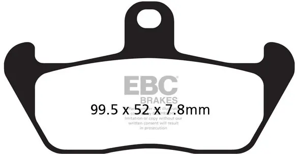 Snelle Levering EBC - FA163 - Brake Pads - Organisch