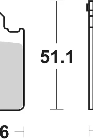 SBS - 117HF - Brake Pads - Organic Nu Kopen
