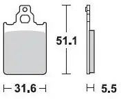 Beste Prijs BRAKING - 760 SM1 - Brake Pads - Semi Metallic