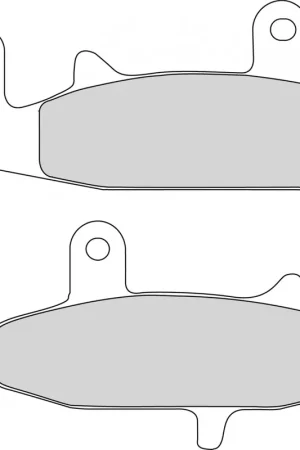 Flitsaanbieding FERODO - FDB606P - Brake Pads - Organic Street