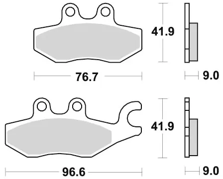 Speciale Aanbieding BRAKING - 953 SM1 - Brake Pads - Semi-Metallisch