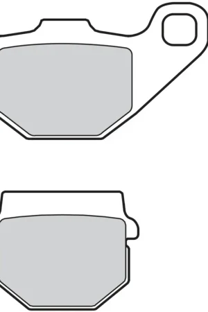 BREMBO - 07KA0717 - Brake Pads - Organic Genuine Garantie Inbegrepen