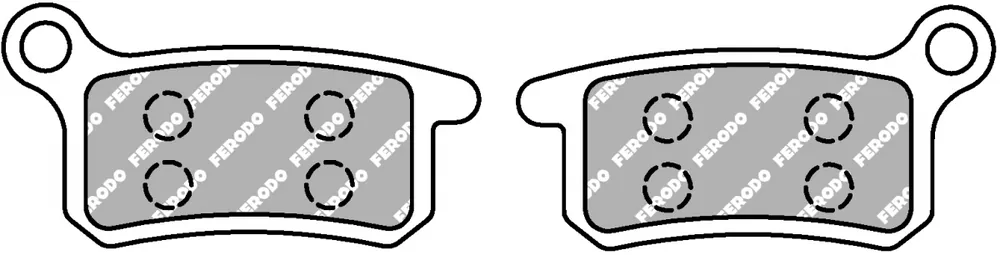 Direct Beschikbaar FERODO - FDB2157SG - Remblokken - Off Road