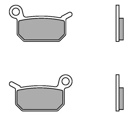 BREMBO - 07GR70SD - Brake Pads - Off Road Sinter Snelle Levering