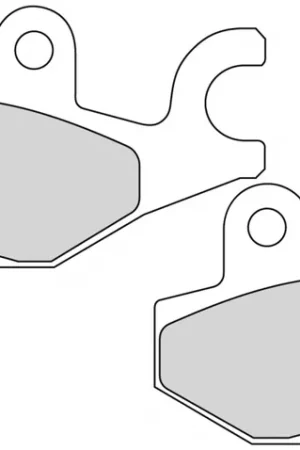 Snelle Levering FERODO - FDB2087EF - Brake Pads - Organic - STREET