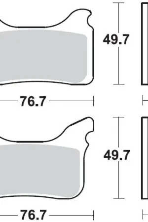BRAKING - 931 CM55 - Brake Pads - Sintered Voordeelprijs
