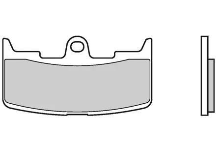 Beperkte Voorraad BREMBO - 07GR68SA - Brake Pads - Sinter