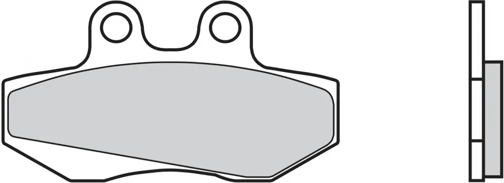 Exclusief BREMBO - 07GR1406 - Brake Pads - Organic Genuine