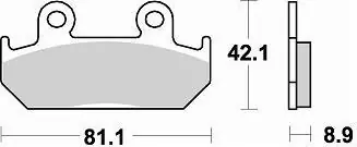 BRAKING - 704 CM55 - Brake Pads - Sintered Hoge Kwaliteit