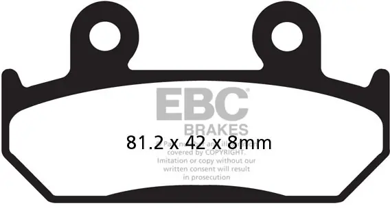 EBC - FA121 - Brake Pads - Organisch Koopje