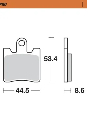 MOTO MASTER - 405301 - Brake Pads - Sintered Street Favoriet