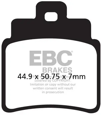 Koop Online EBC - SFA355/4HH - Brake Pads - Sintered Remblokken