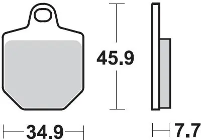 BRAKING - 932 CM66 - Brake Pads - Semi Metallic Nieuwe Collectie