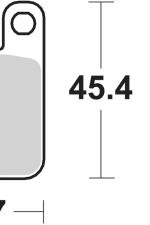 SBS - 105HF - Brake Pads - Organic - Street Laatste Kans