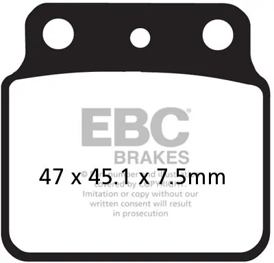 Uitverkoop EBC - FA137R - Brake Pads - Sintered R