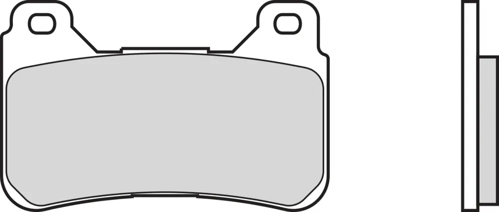 Favoriet BREMBO - 07HO50RC - Brake Pads - Organic Racing