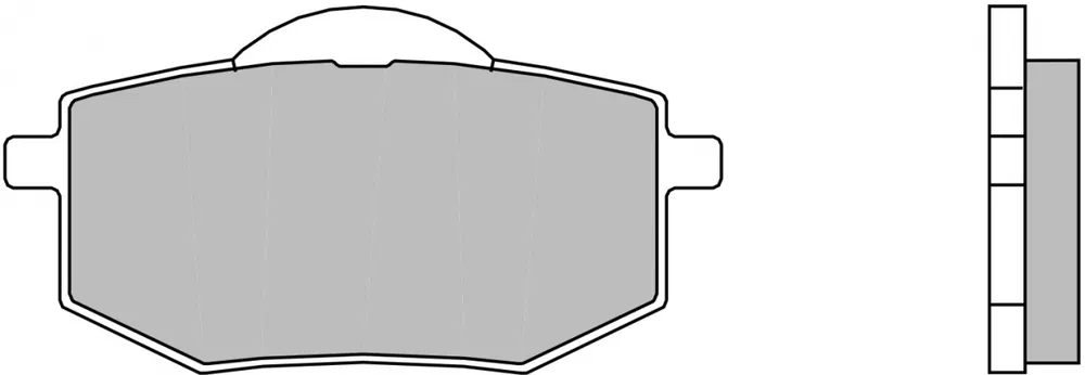 BREMBO - 07YA1909 - Brake Pads - Organic Genuine Bestseller