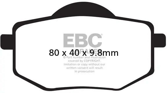 EBC - FA136 - Brake Pads - Organic Seizoensaanbieding