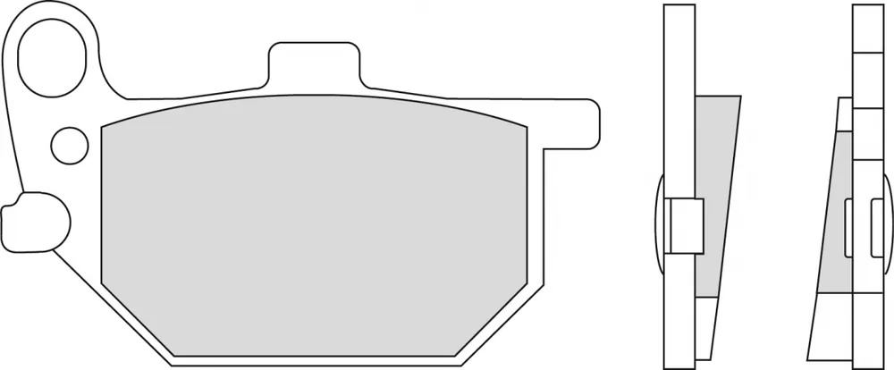 FERODO - FDB247P - Brake Pads - Organic Hoge Kwaliteit