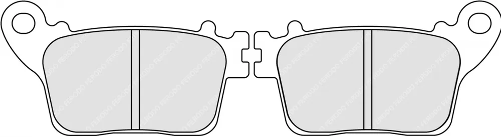 Direct Beschikbaar FERODO - FDB2221ST - Brake Pads - SINTER