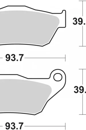Weekendaanbieding SBS - 194HF BRAKE PADS ORGANIC - Brake Pads - STREET