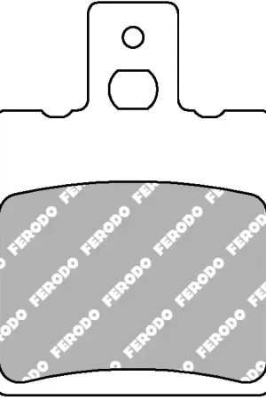 Populair FERODO - FDB2081AG - Brake Pads - Organic