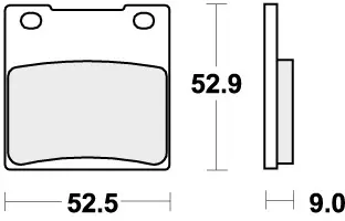 SBS - 556HS - Brake Pads - Sinter Beste Prijs