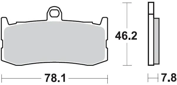 BRAKING - 941 CM55 - Brake Pads - Sintered Modern