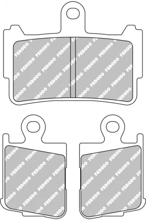 Beperkte Voorraad FERODO - FDB2259ST - Brake Pads - Sinter