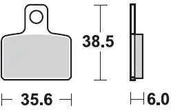 Hete Deal BRAKING - 832 SM1 - Brake Pads - Semi Metallic