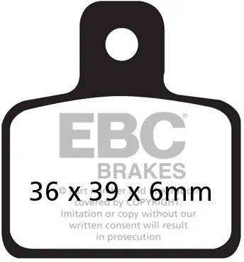 EBC - FA351TT - Brake Pads - Organisch Goedkoop