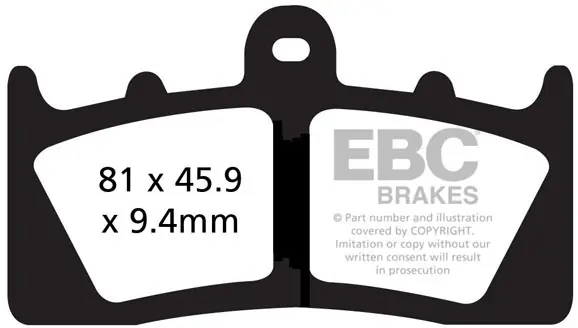 EBC - FA613HH - Brake Pads - Sintered Sportbike Laatste Versie