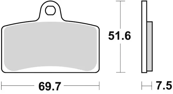 Express Levering BRAKING - 964 CM55 - Brake Pads - Sintered
