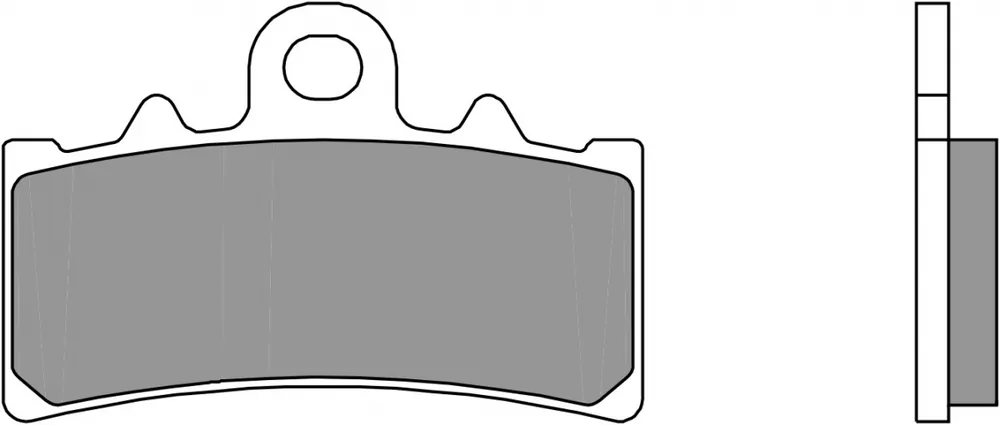 BREMBO - 07GR18SA - Brake Pads - Sinter Gecertificeerd