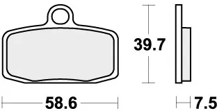 SBS - 885RST - Brake Pads - Sinter Sport Geld-Terug-Garantie