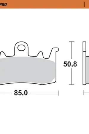 MOTO MASTER - 408001 - Brake Pads - Sinter Wereldwijde Verzending